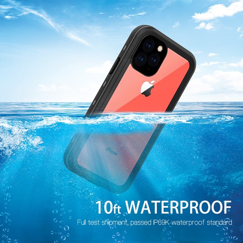 iPhone 11 Pro Max - Redpepper IP68 Dot Series Waterproof Outdoor Case, black – 4