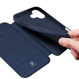 Apple iPhone Air - Pelle Dux Ducis Pro Series Blu Scuro – Bild 7