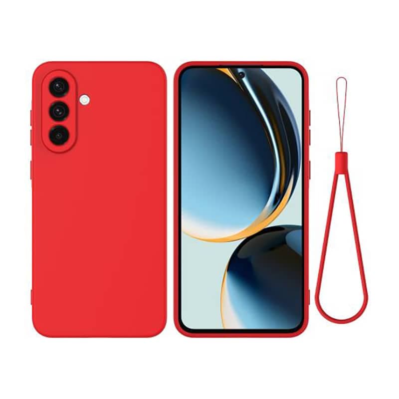 Samsung Galaxy S26 Ultra Custodia in silicone rosso