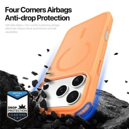 iPhone 17 Pro Max - Dux Ducis Yind Series mit Magsafe in Orange (Open Ring Version) – Bild 3