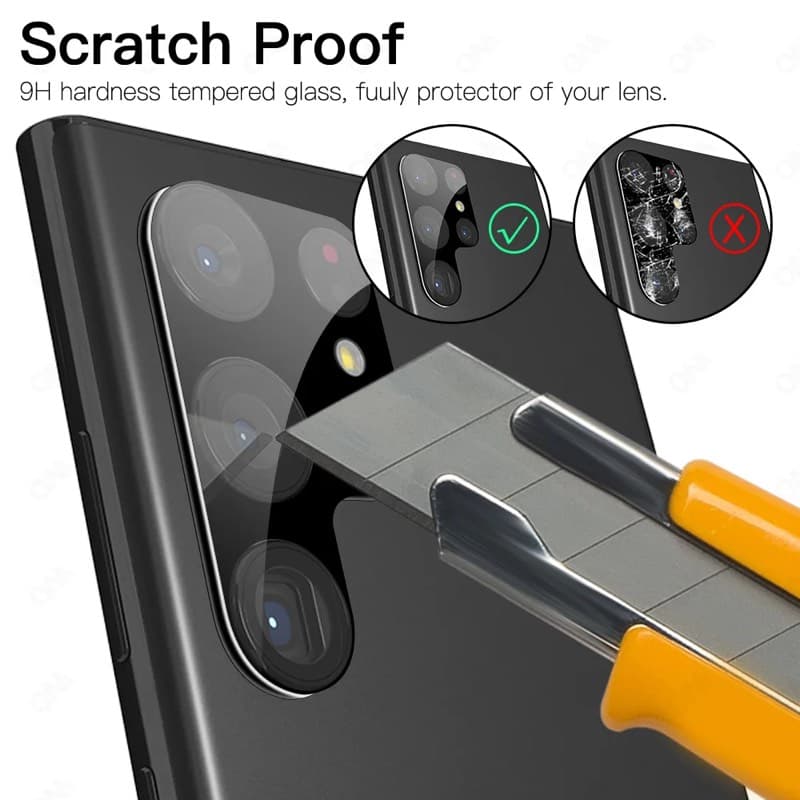Samsung Galaxy S25 Plus - Vetro temperato / fotocamera posteriore in vetro blindato - nero a tutta superficie – 2