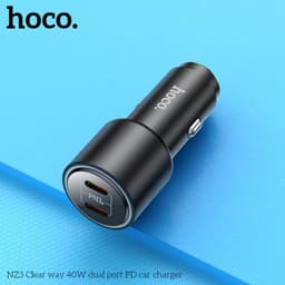 Hoco Z60 48W dual port fast Charging, noir – Bild 4
