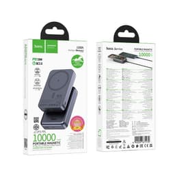 Hoco - J160A Powerbank 10000mAh, 20W+PD20W, nero, ricarica wireless, nero – Bild 2