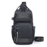 Okade - Borsa sportiva grigio scuro - Borsa a tracolla Crossbody, nero