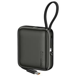 Recci RPB-P62 10000mAh Power Bank, 22.5W Fast Charging, USB-C, Black – Bild 1