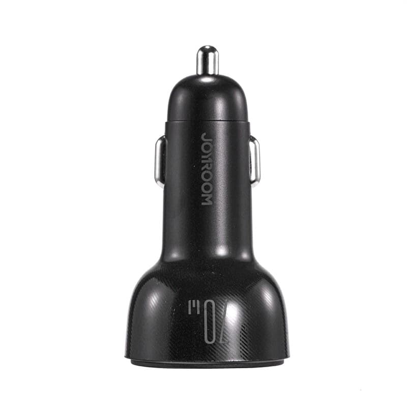 Joyroom - JR-CL26 70W Caricabatterie da auto a 3 porte (2PD+1USB), nero – 2