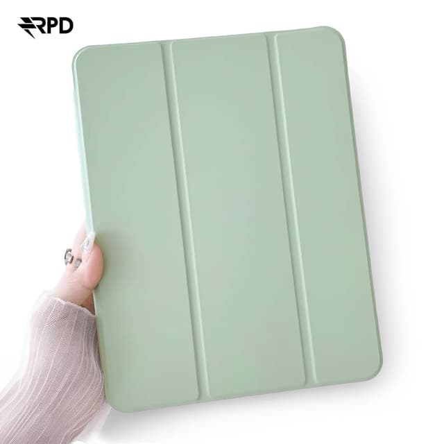 RPD - iPad Pro 13" (M4, 2024) SBL, custodia intelligente trifold, verde chiaro