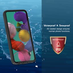 Samsung A51 4G - Redpepper Etui étanche IP68 pour l'extérieur avec Magsafe, noir – Bild 9