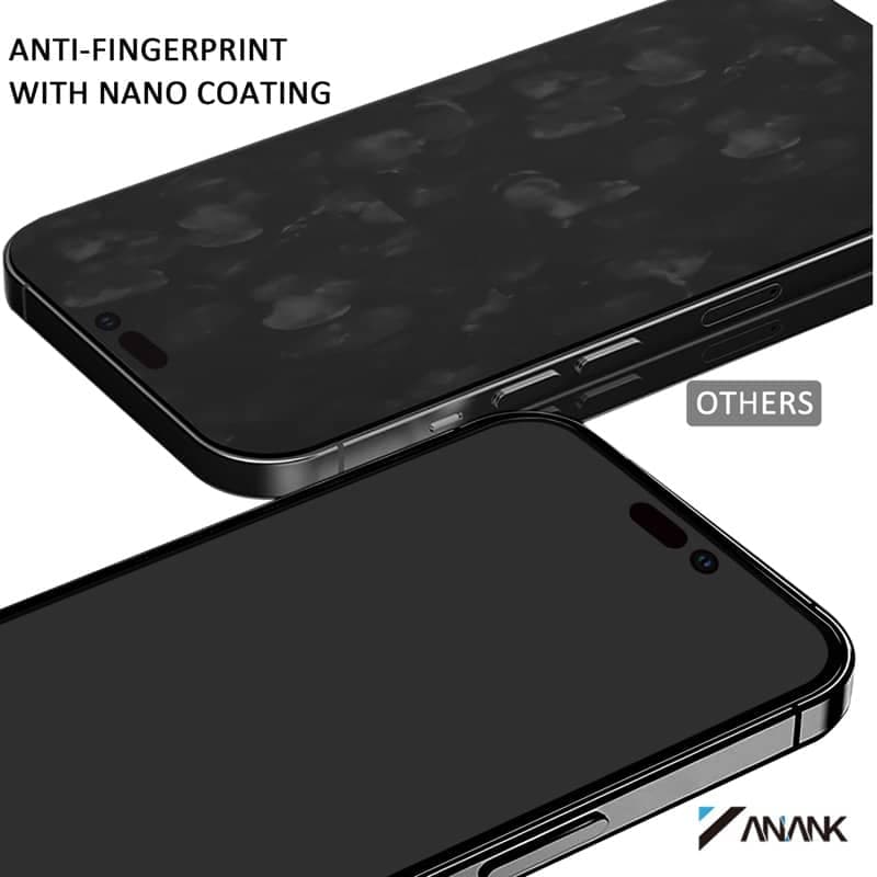 ANANK 2.5D Privacy (Korean LG Privacy Glue) armored glass for iPhone 17 Pro Max - 5x reinforced – 4