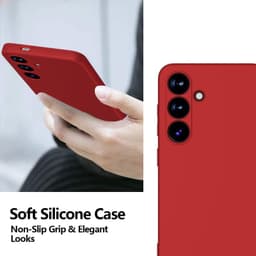 Samsung Galaxy S24+ - X-Level Thin Silicone Backcase Red – Bild 6