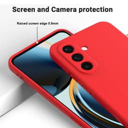 Samsung Galaxy A17 5G - Silikon Schutzhülle, rot – Bild 4
