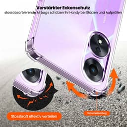 Xiaomi Redmi Note 13 Pro+ - Airpillow transparent – Bild 5