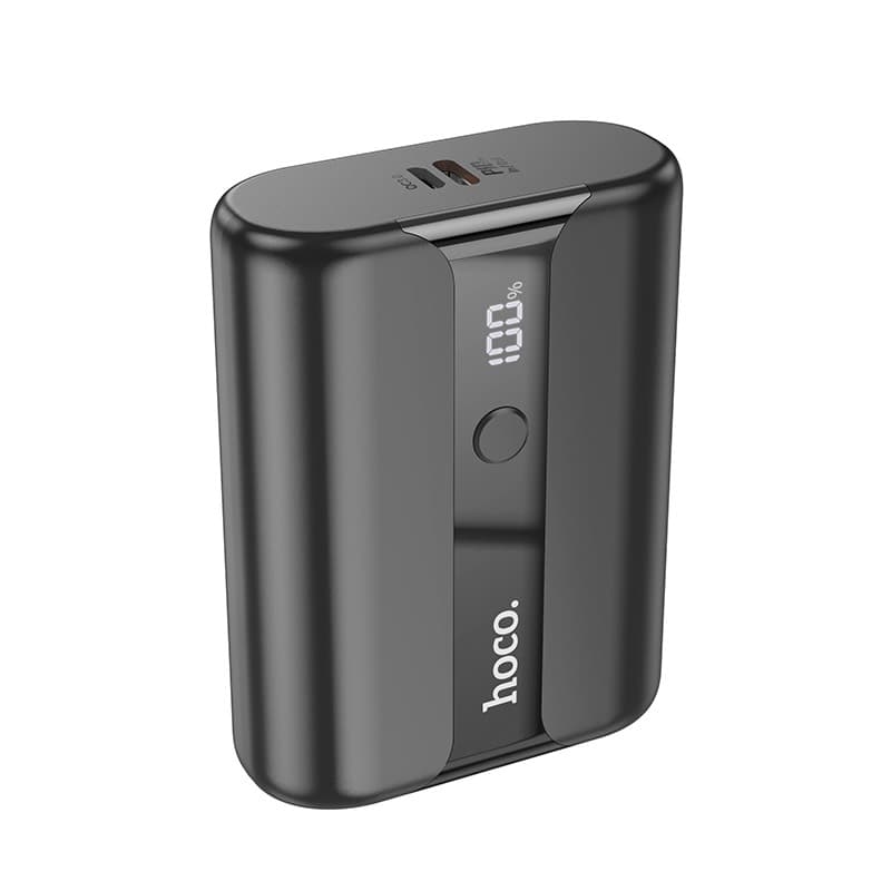 Hoco - Q3 Pro Powerbank 10000mAh, 22.5W+PD20W, nero, compatibile con smartphone e tablet, nero – 4