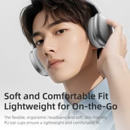 ROCK O5 - HiFi Wireless Headphones, Silver – Bild 2