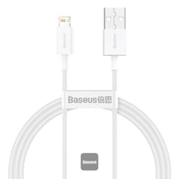Baseus Superior Series - Câble de recharge rapide USB-A vers LIghtning, 2.4A 2m, Blanc (CALYS-C02) – Bild 1
