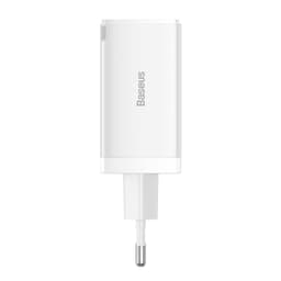 Baseus - GaN5 Pro - Schnellladegerät 2C+U, 65W EU, Weiss (CCGP120202) – Bild 1