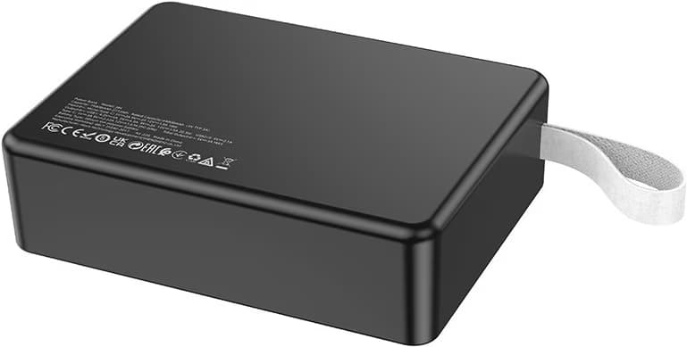 Hoco J94 Overlord - Powerbank Hoco con display digitale, grande capacità, nero – 3