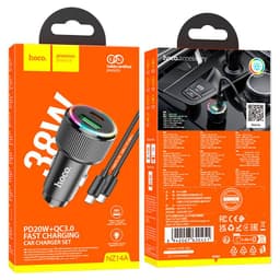 Hoco 38w PD20W+QC3.0 Car Charger NZ14A – Bild 2