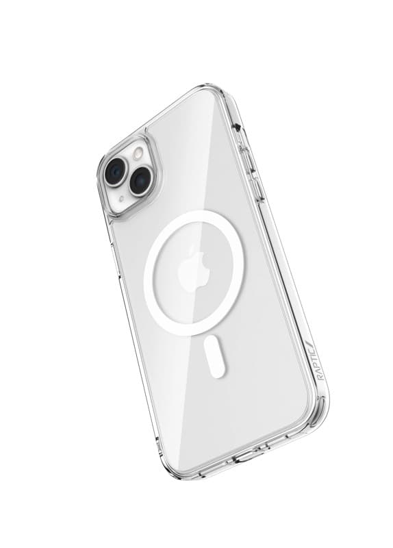 iPhone 15 Pro – Raptic Crystal Magsafe Hülle, Transparenter Schutz mit Magnetfunktion – 2
