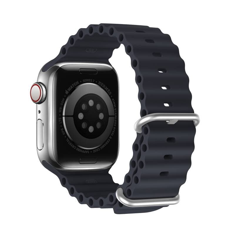 Apple Watch - DUX OceanWave Version Strap - 42mm/44mm/45mm/46mm(10.Gen)/49mm, Midnight – 2