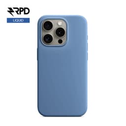 iPhone 15 Pro - Silicone Case winter blue, Liquid (Magsafe-Version) – Bild 1