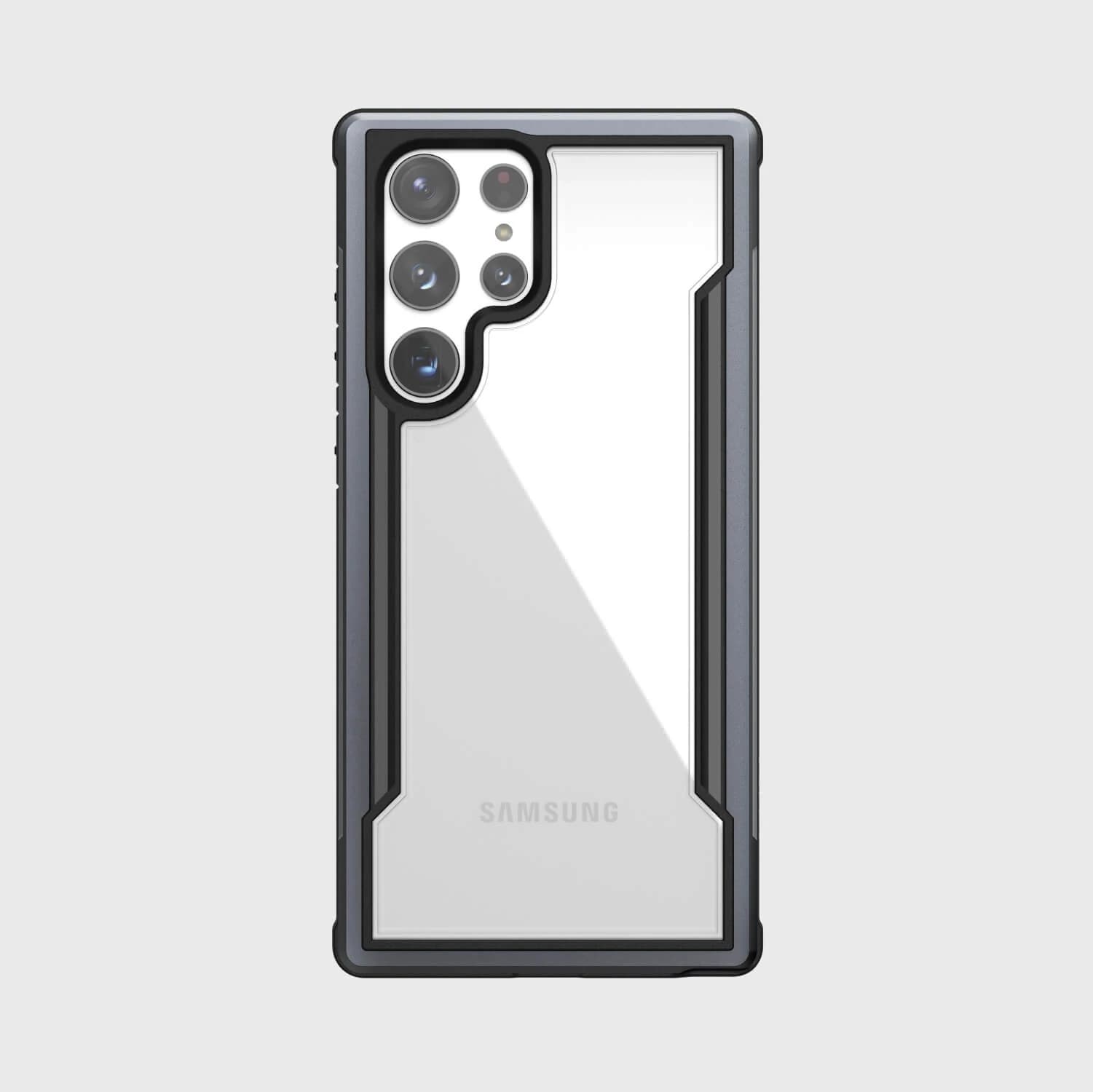 Samsung Galaxy S22 Ultra - Raptic/X-Doria Defense Shield Case mit schwarzem Rahmen – 3
