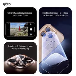 iPad Pro 11/ iPad Pro 12.9 (2020-2022) - fotocamera posteriore in vetro blindato - completamente trasparente – Bild 4