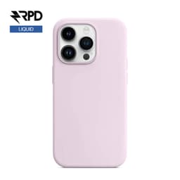 iPhone 14 Pro - Silicone Case Lilac (Lila), Liquid (Magsafe-Version) – Bild 1