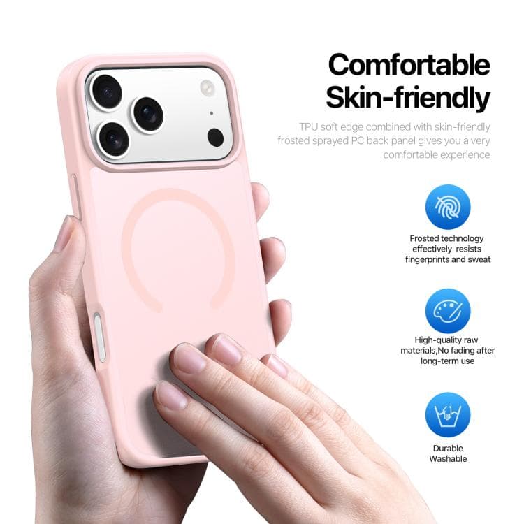 iPhone 17 Pro - Dux Ducis Yind Series mit Magsafe in pink – 4