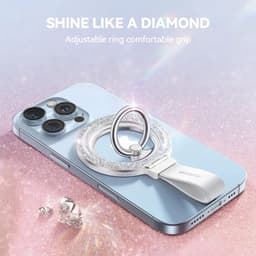 Joyroom - Magnetic ring holder for smartphones, white – Bild 3
