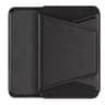 iP 12/13/14/15/16 Series . Dux Ducis Magnetic PU Leather Wallet Stand with MagSafe, Scbwarz