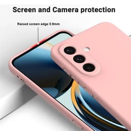 Samsung Galaxy A56 - Silikon Etui, rosa – Bild 4