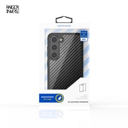 Samsung Galaxy S23 Plus - Custodia Raigor serie Scott nero carbonio – Bild 2