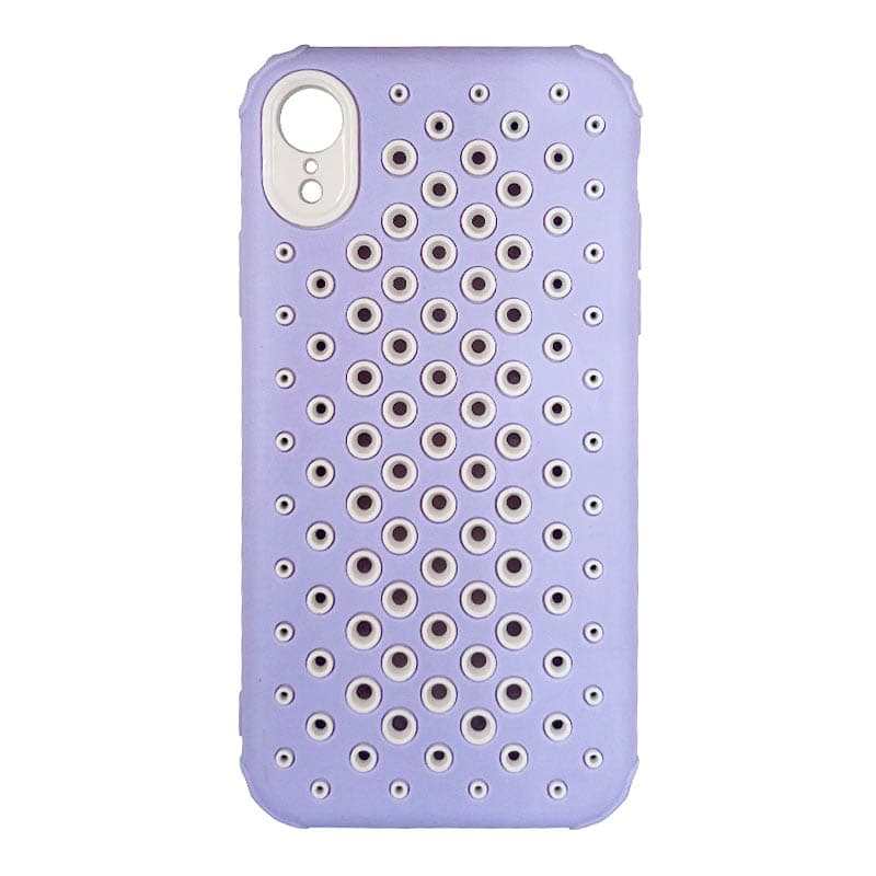 iPhone XR - Perforated Case Lavender