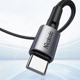 McDodo - USB-C to Lightning, Charging and Data Sync, 11cm, noir – Bild 1