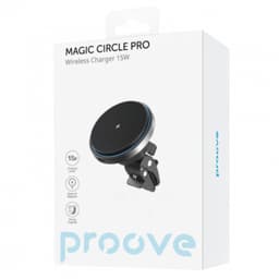 Proove - Supporto di ricarica wireless per auto Proove Magic Circle Pro 15W, nero – Bild 4