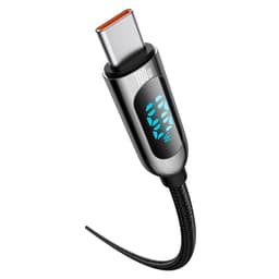 Baseus - Affichage - Câble de recharge rapide type-C vers type-C, 100W 1m, noir (CATSK-B01) – Bild 3