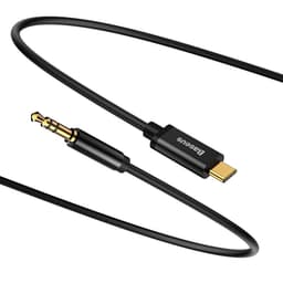 Baseus - Yiven - Câble audio Type-C mâle vers 3.5mm mâle, noir (CAM01-01) – Bild 1