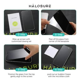 iPhone Air - Halosure Anti Spying Privacy Panzerglas – Bild 5