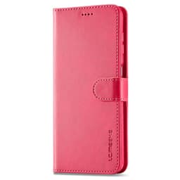 Samsung Galaxy A21s (2020) - Etui portefeuille LC.IMEEKE avec 3 emplacements pour cartes & fermeture magnétique, rose – Bild 2