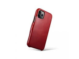 iPhone 11 Pro - Custodia Flip in vera pelle iCarer Serie Vintage (apertura laterale), rosso – Bild 6