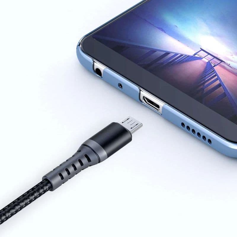 McDodo - USB-A to Micro-USB, Câble de charge et de données, 0.2m, noir – 4