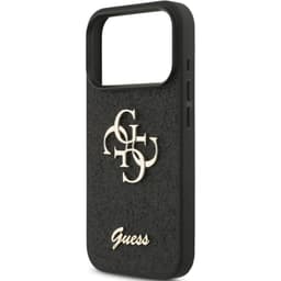 iPhone 17 - Étui métal Guess Logo, noir GUHCP17LHG4SGK – Bild 5