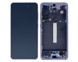 Samsung Galaxy S21 FE vetro anteriore / LCD lavanda viola, nuovo, originale SMG990B – Bild 2