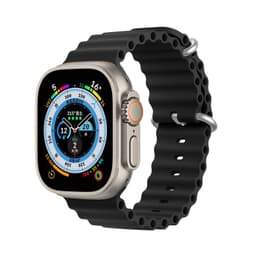 Apple Watch - DUX OceanWave Version Strap - 42mm/44mm/45mm/46mm(10.Gen)/49mm, Black – Bild 1