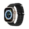 Apple Watch - DUX OceanWave Version Strap - 42mm/44mm/45mm/46mm(10.Gen)/49mm, Black