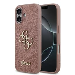 iPhone 17 - Étui à logo métallique Guess, rose GUHCP17SHG4SGP – Bild 1