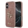 iPhone 17 - Étui à logo métallique Guess, rose GUHCP17SHG4SGP