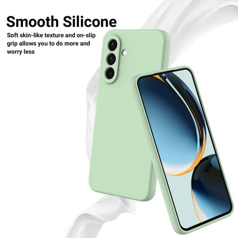 Samsung Galaxy A17 5G - Silicone protective case, green – 3