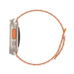 Apple Watch - DUX KJ Version Strap (42-49mm) Weiss-Orange – Bild 4